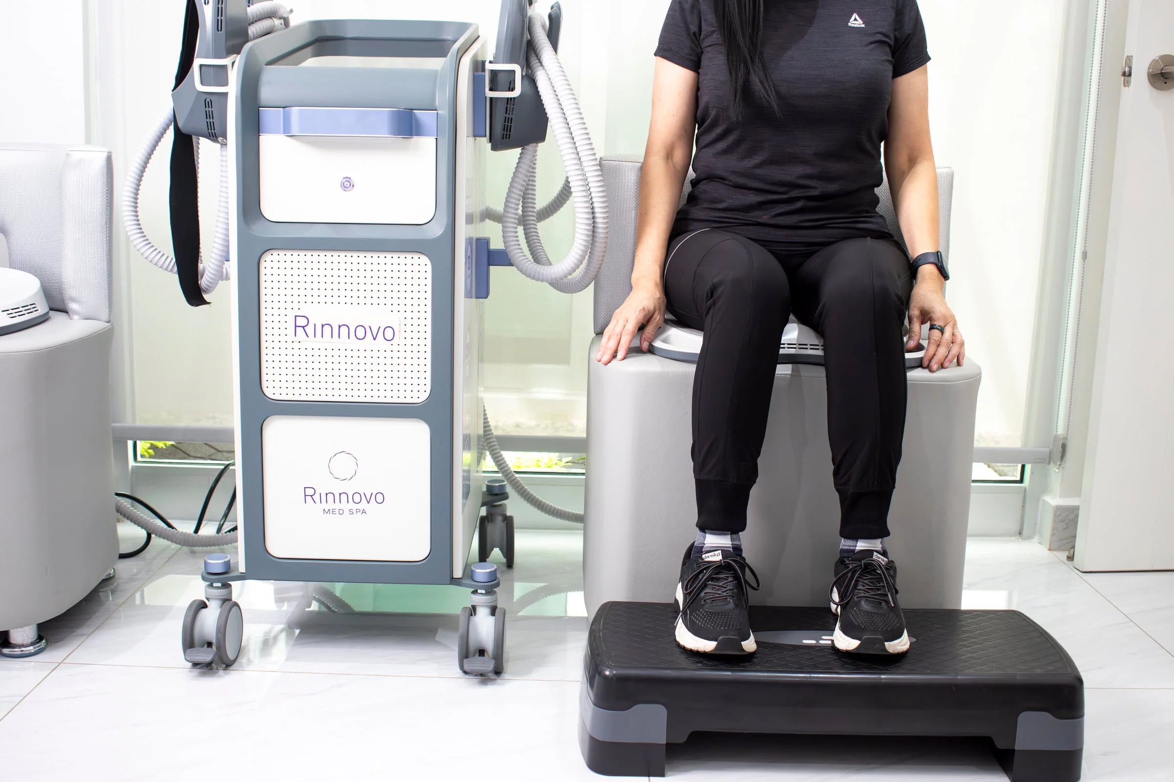 EMS Piso Pélvico realizado en Rinnovo Med Spa, Reynosa